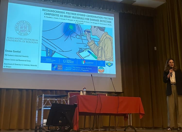 Best oral presentation award for Emma Contini at EUPOC 2025